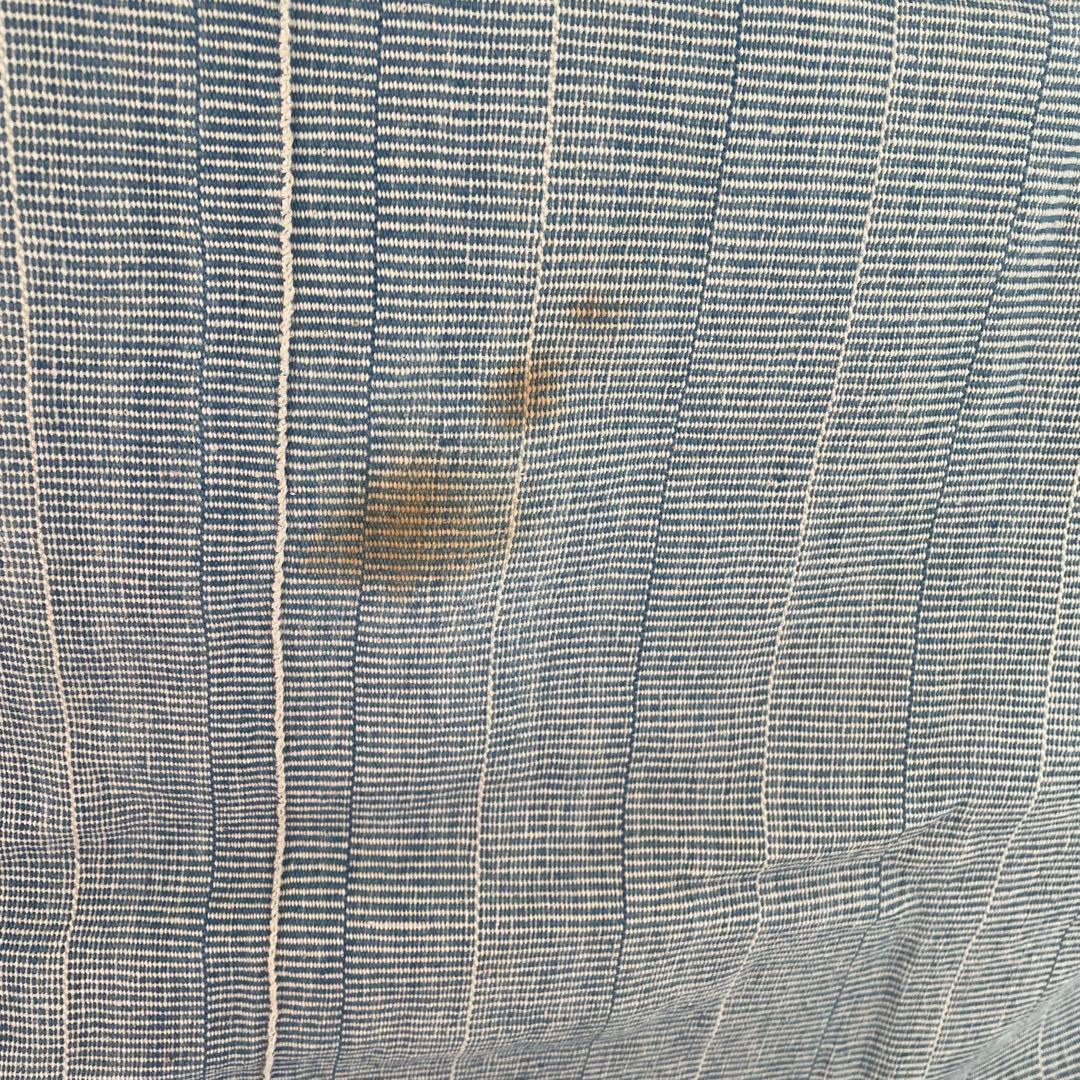 織り物　カレン族　藍染め　クロス　ラグ