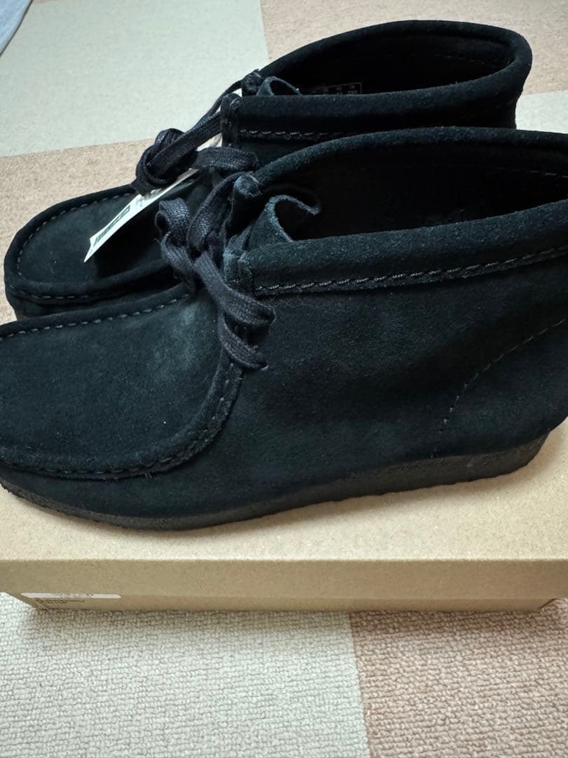 Clarks ワラビー　ブラック　ハイカット　UK7