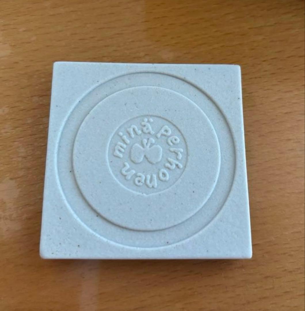 mina perhonen タイルセット 10枚セット　無印良品ウッドトレイ