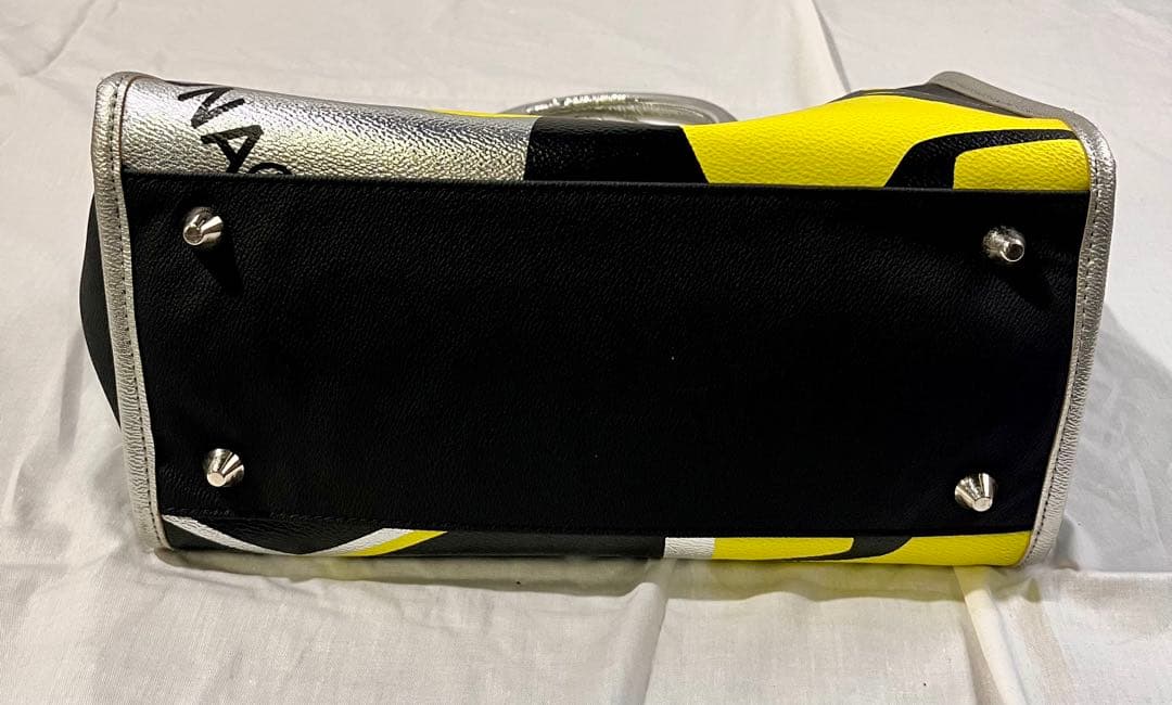 ① MARK&LONA マークアンドロナ ハンドバッグ スカルデザイン