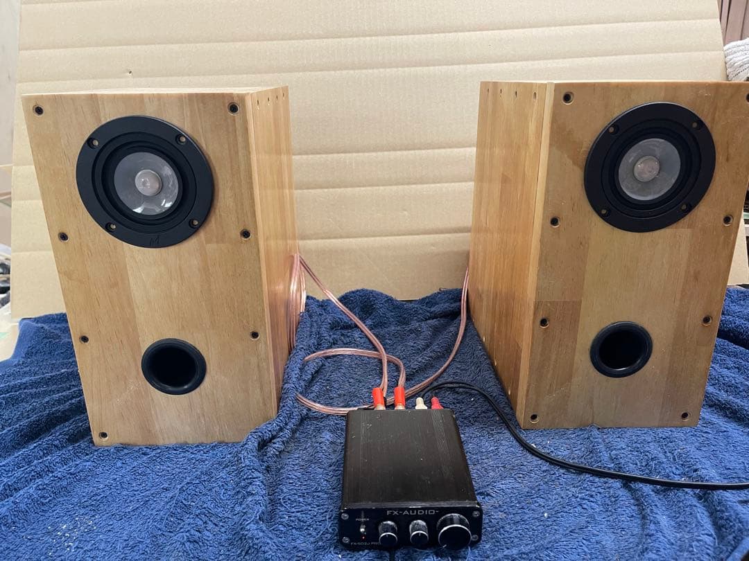 MarkAudio Alpair5G 8cmフルレンジスピーカー