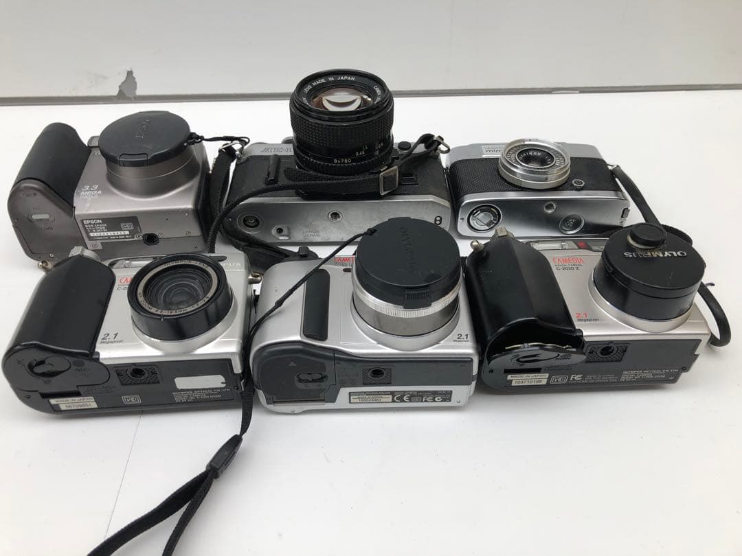 Canon キャノン AE-1 シルバーなどまとめて6台ジャンク(D117)