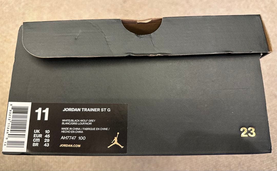 Nike Jordan ゴルフシューズ ホワイト/グレー