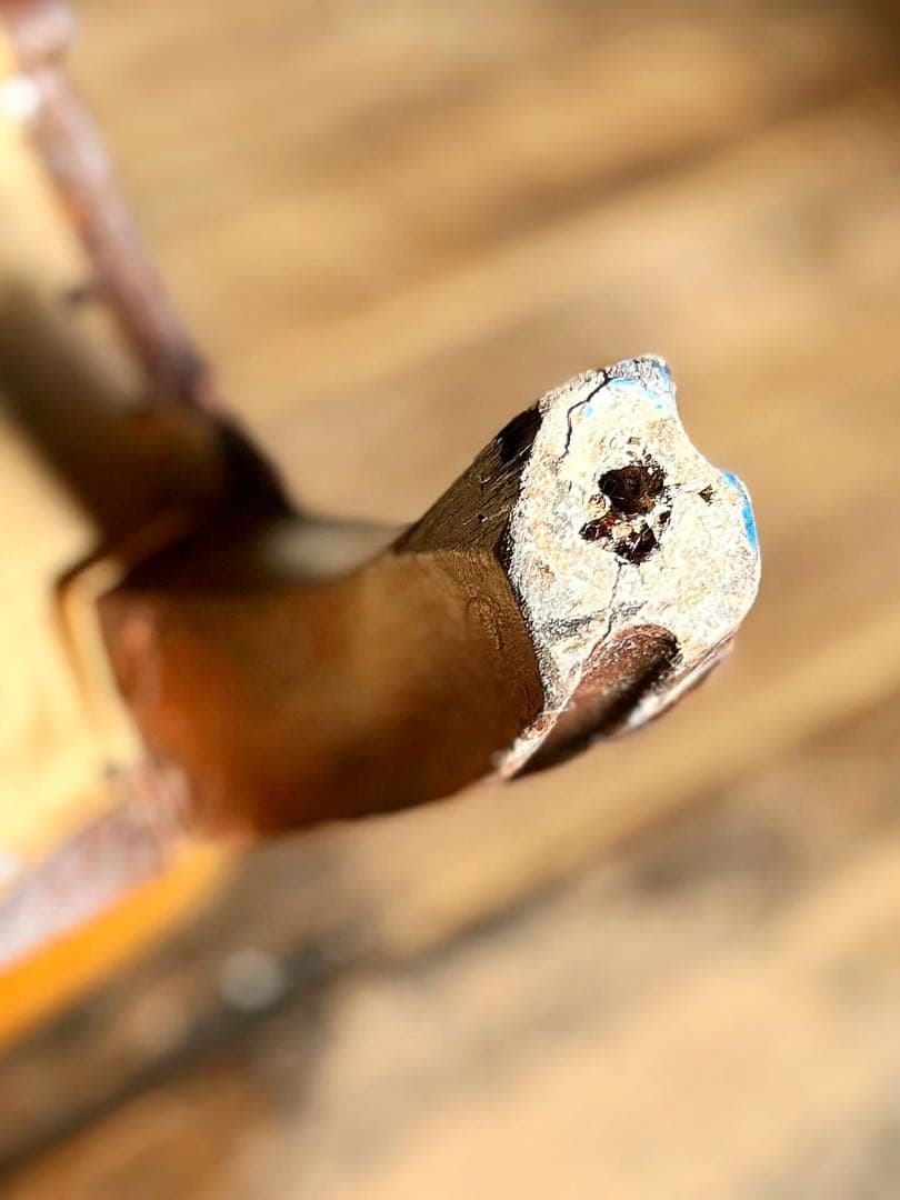 アンティーク アームチェア フランス様式 19世紀末｜修復前 低座