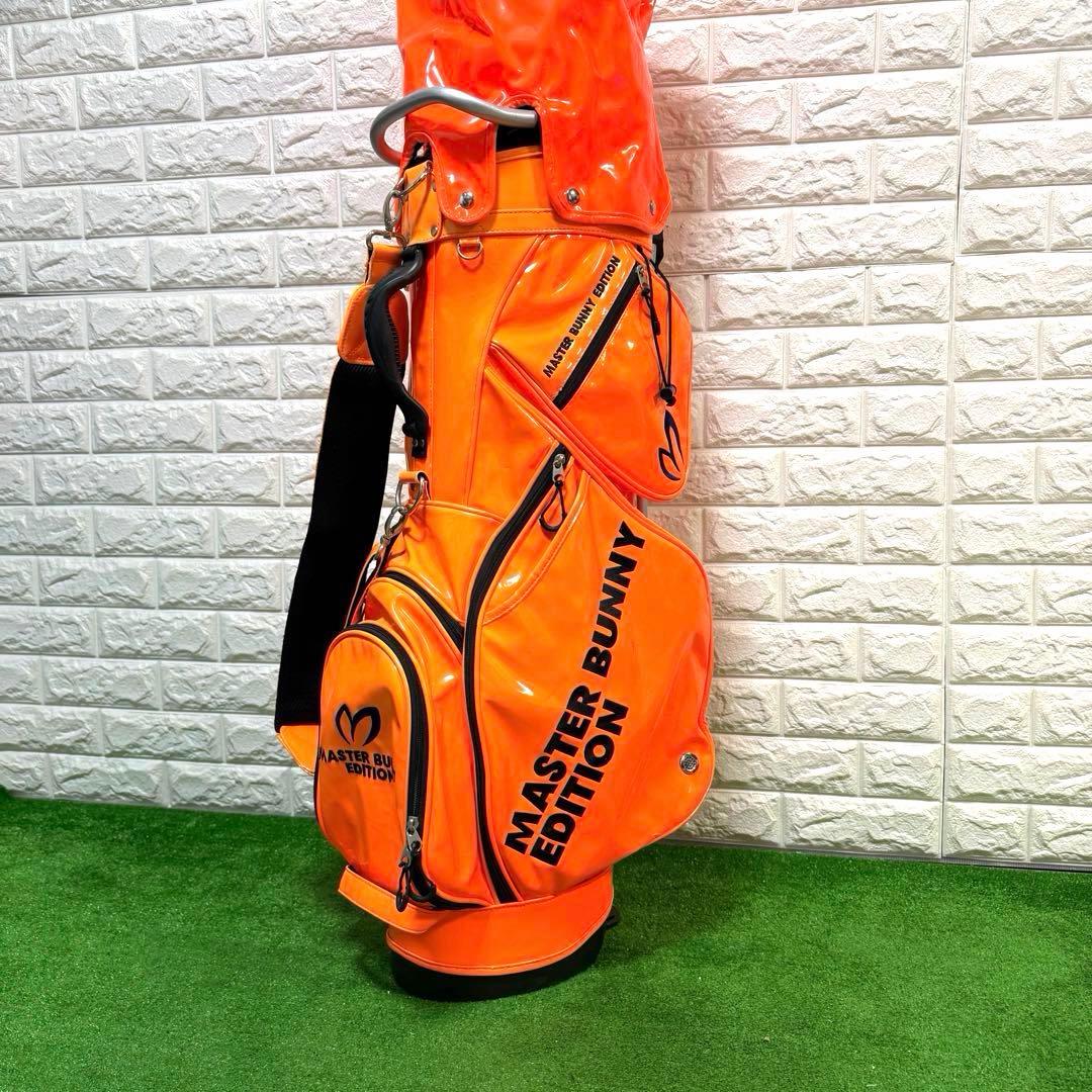 MASTER BUNNY キャディーバッグ　スタンド式　エナメル　希少カラー