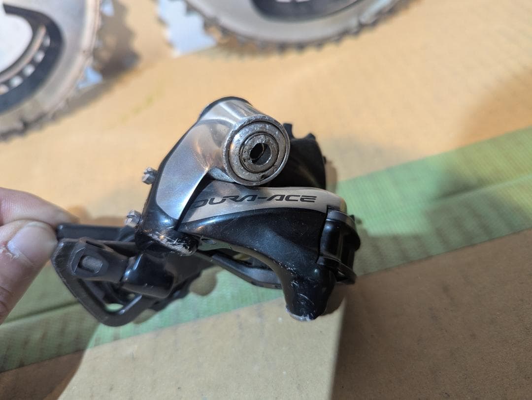 よ*様 R9000系 Dura-Ace RD チェーンリング ペダルセット