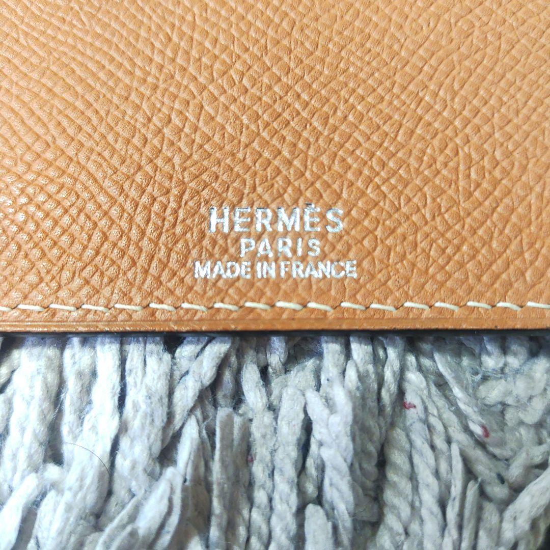 【A4サイズ】HERMES　エルメス　ノートカバー　メモパッド　ブルー