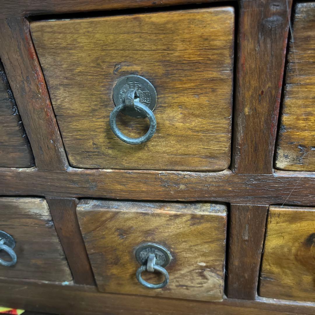 Antique 19世紀頃 ¥396000 評価され　薬箪笥