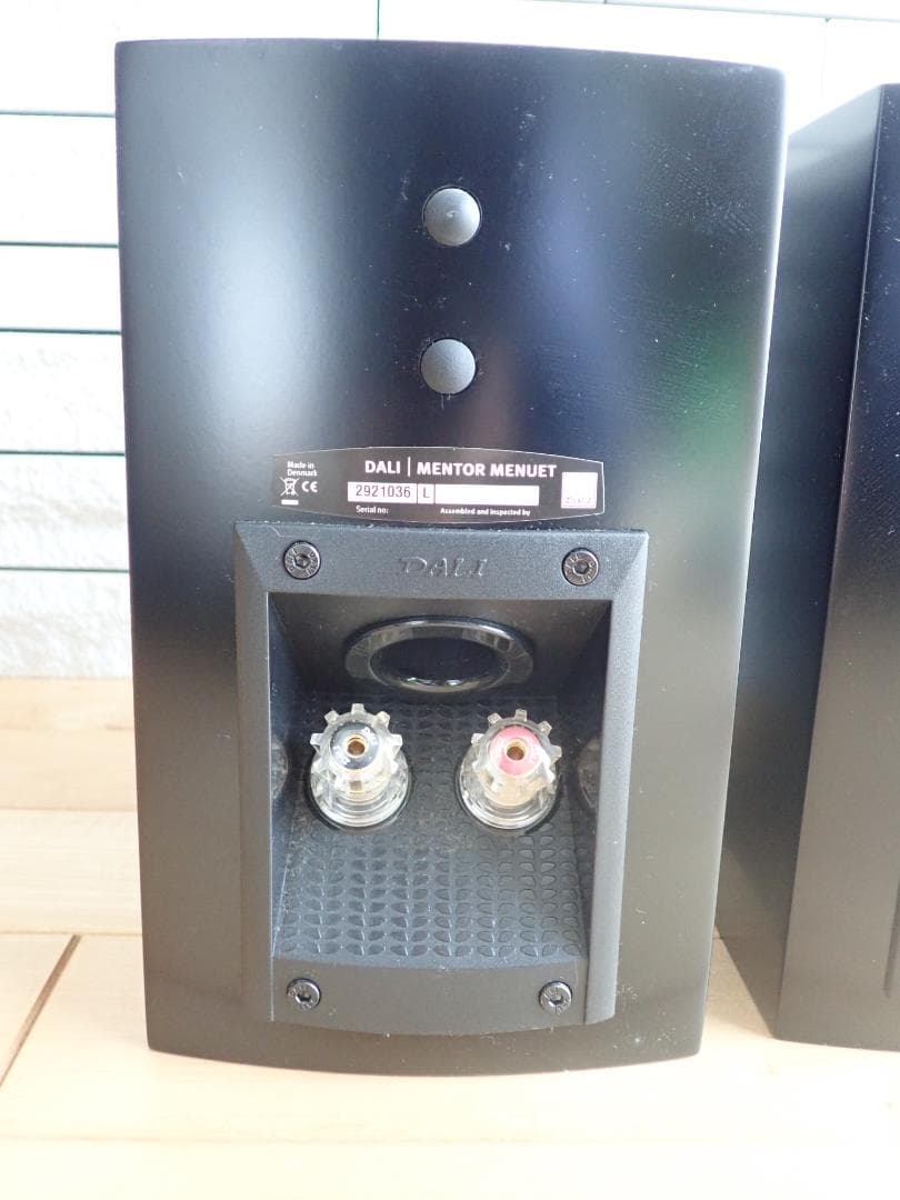 DALI MENTOR MENUET ダリ スピーカー　ケーブル付き