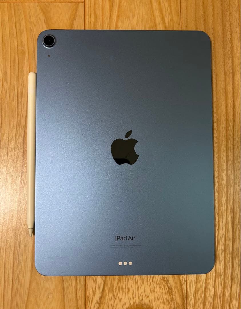 iPad Air5 64GB ブルー + Apple Pencil2 BT90%