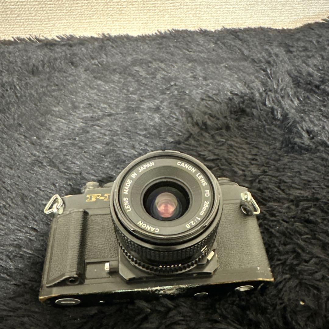 CANON F-1 フィルム一眼カメラ レンズ付き 日本製 ビンテージ 後期