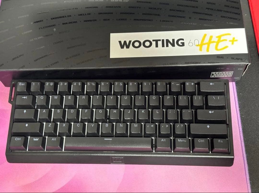 WOOTING 60HE+ アナログキーボード 本体