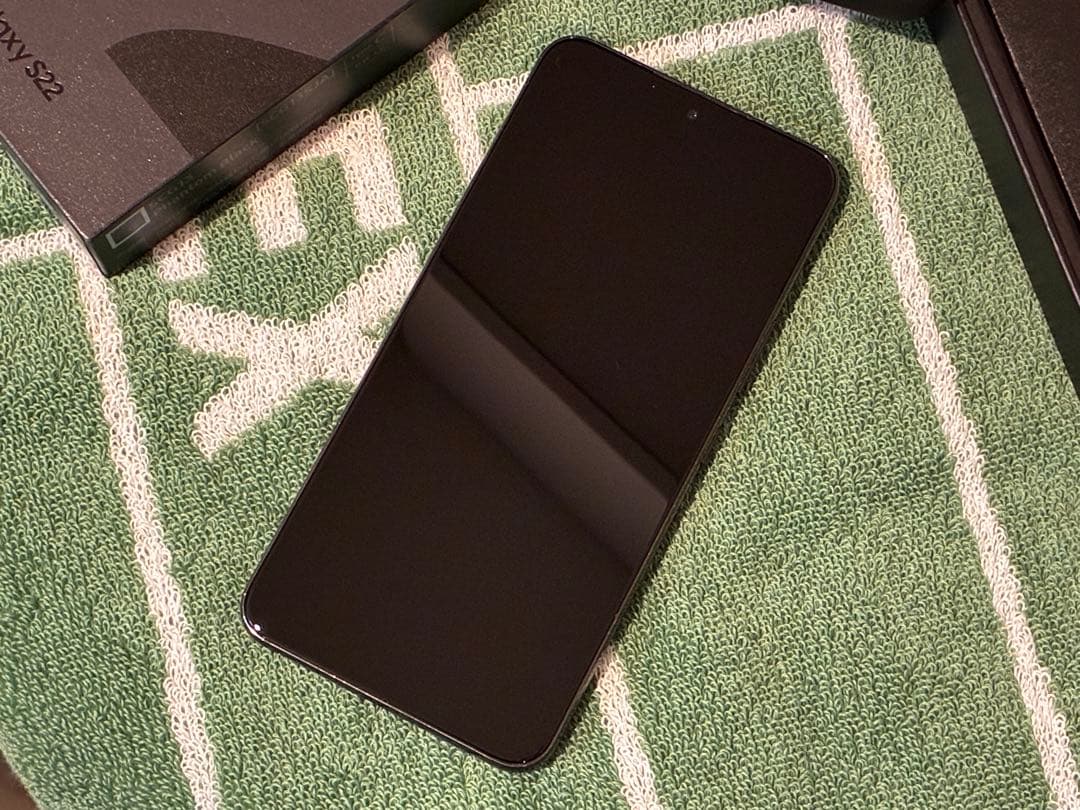 Galaxy S22 SCG13 ブラック 箱付属品・ケース