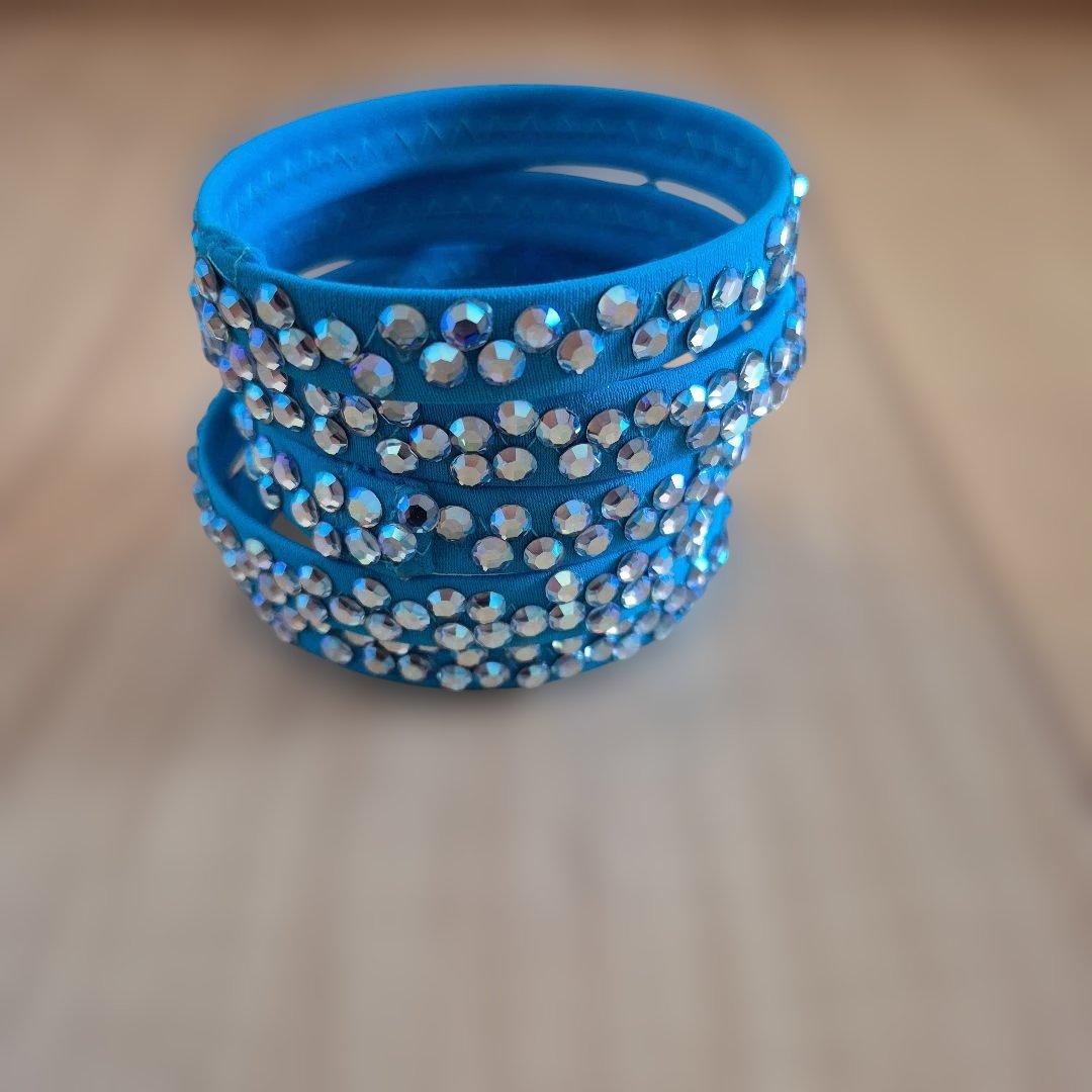 社交ダンス　ラテンドレス　青　S～M