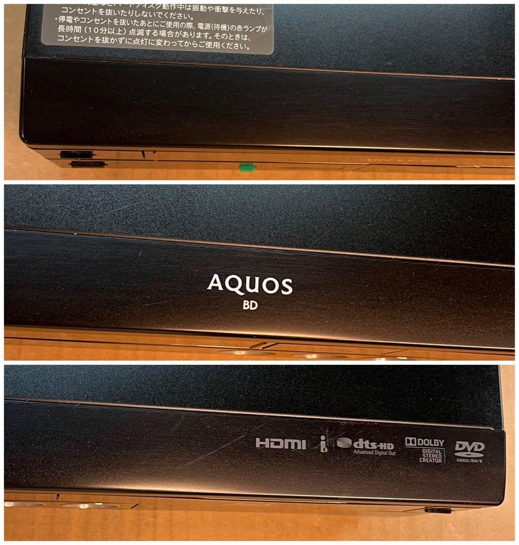 貴重 動作良好SHARPシャープVHS機能付ブルーレイレコーダーBD-HDV22