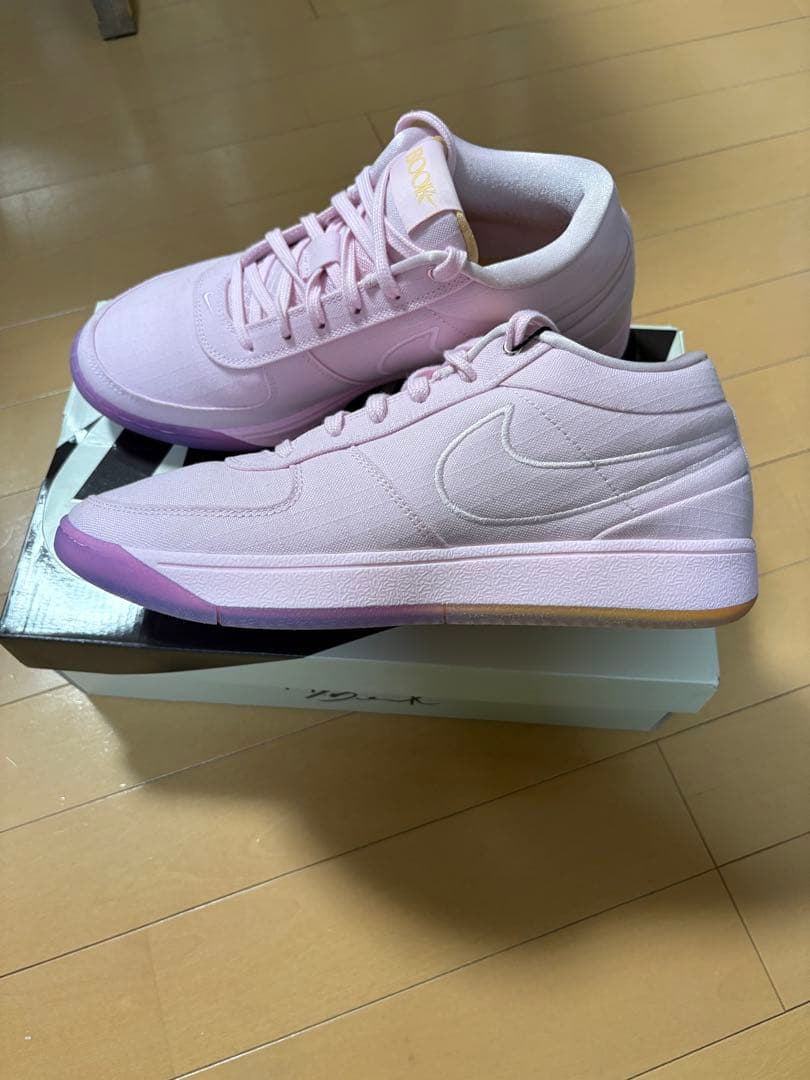 NIKE ナイキ　Book1 ブック1 サンライズ　27cm バッシュ　ピンク