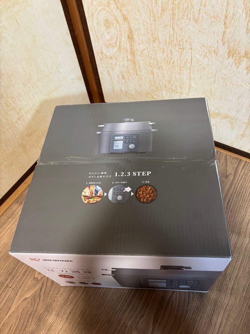 IRIS OHYAMA 電気圧力鍋 4.0L