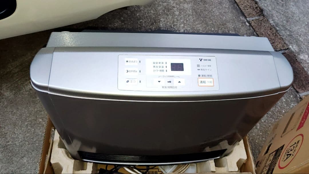 TOHO GAS ガスファンヒーターRC-58FQT　都市ガス13Aまたは12A