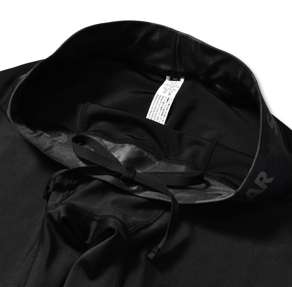 トレーニング用 ショートスパッツ（黒3L) 【サムライムーブギア】