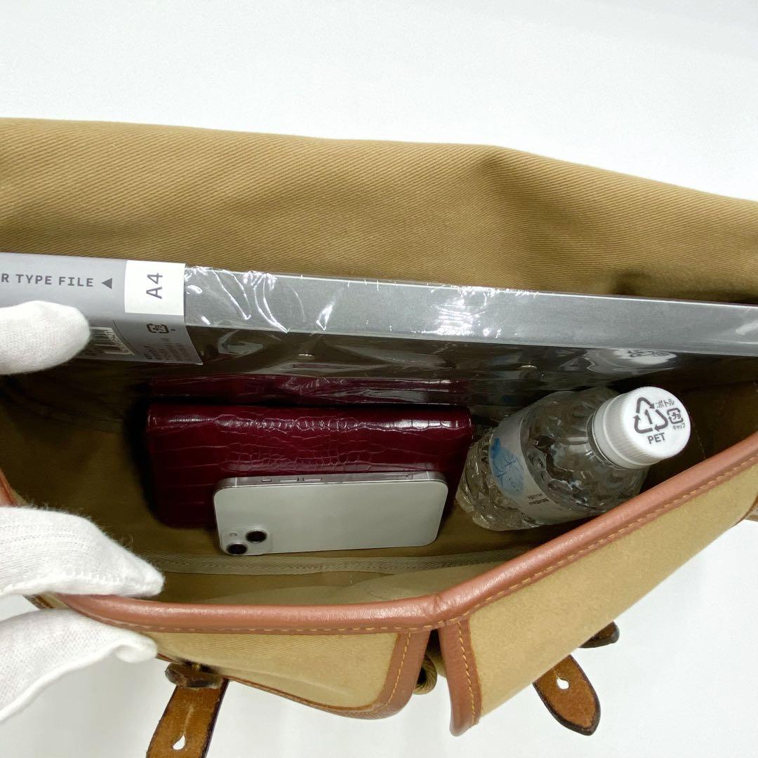 美品★BRADYブレディ キャンバス ショルダーバッグ★105