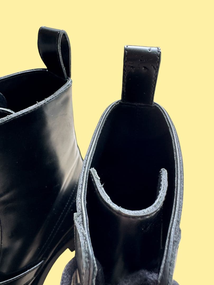 エルメス ショートブーツ ファンク 36(23cm) ケリー シルバー金具