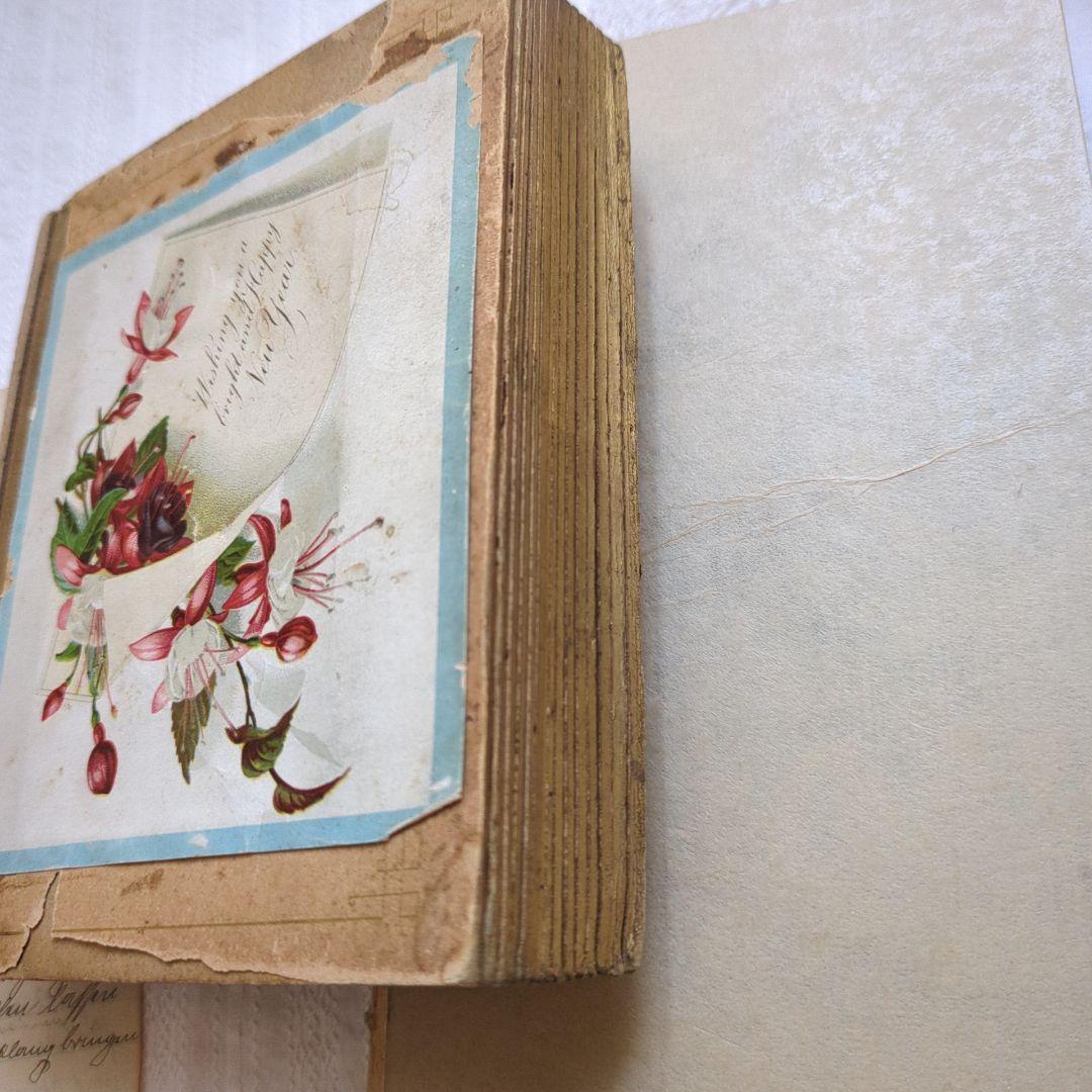 激レア 1900年初頭 コーリングカード コレクション本 クロモス 洋書 古書