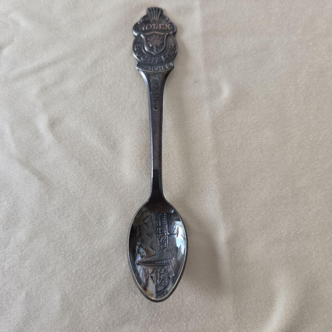 ロレックス スプーン 6本セット 国旗エンブレムあり
