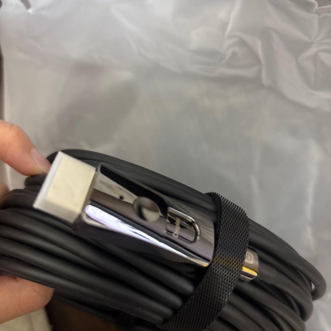 8K HDMI光ファイバーケーブル 20M 着脱式 光ファイバーHDMIケーブル
