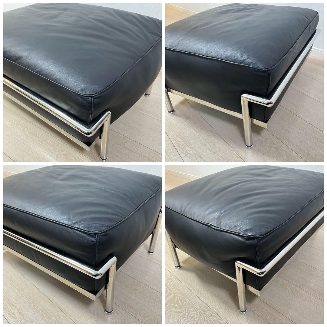(つ53)ル・コルビュジエ LC2 / LC3 オットマンスツール リプロダクト