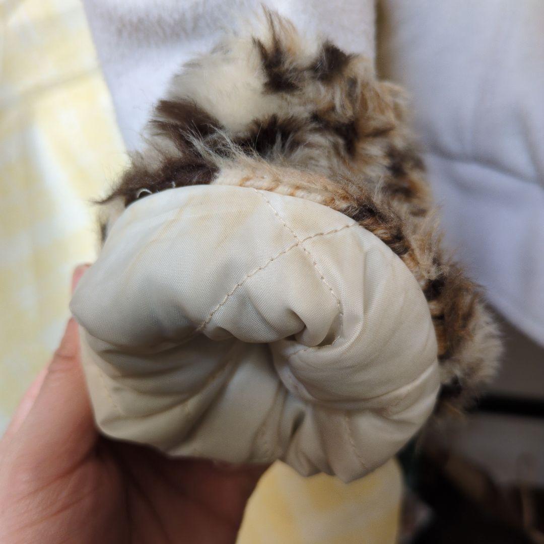 元祖【d.i.a.】 ホワイト レオパード柄ファー　ジャケット