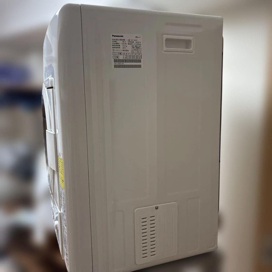 値下げ中 台付き Panasonic パナソニック NH-D603 衣類乾燥機