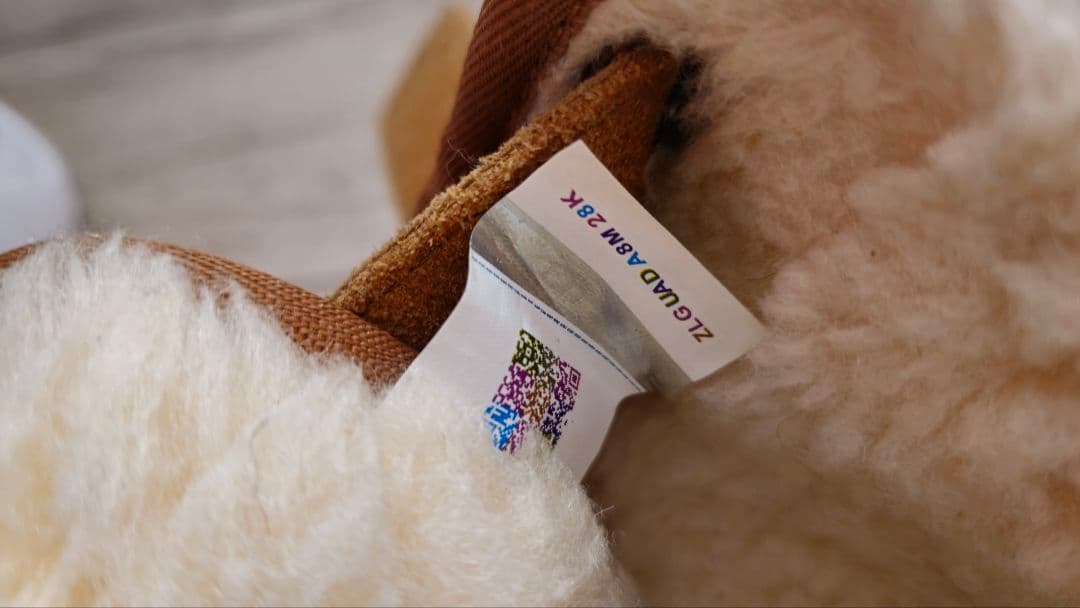 UGG ベージュ 厚底ムートンブーツ