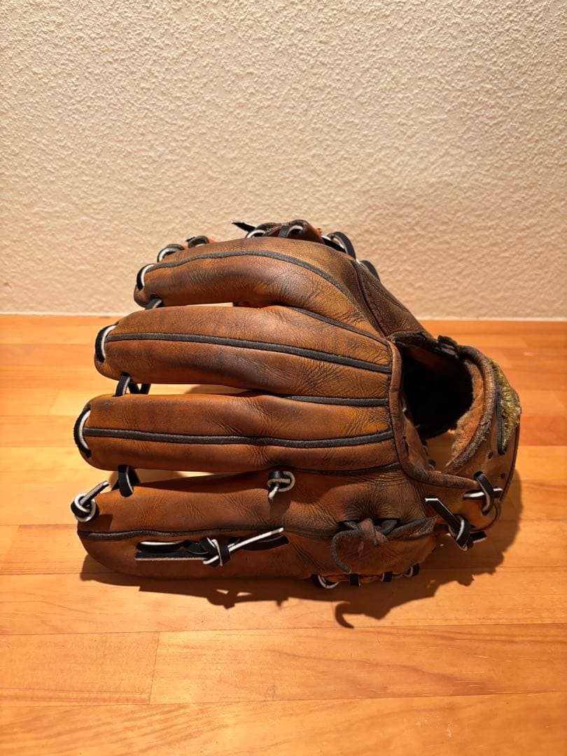 【即戦力】ミズノプロ　波賀Japan硬式 内野手用グローブ　全紐交換・メンテ済み