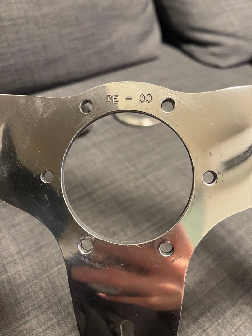 当時物 NARDI ウッド ステアリング 38Φ