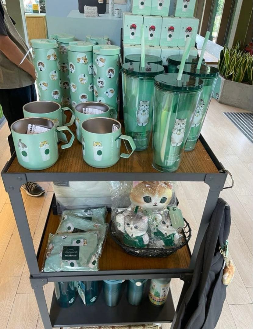 【スターバックス】モフサンド　水筒　シンガポール限定商品