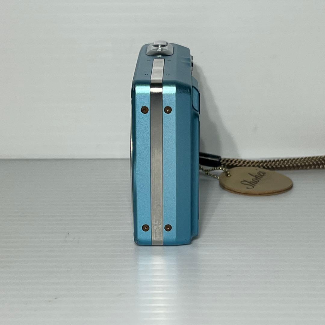 おまけ付き カシオ動作品CASIO EXILIM EX-Z40 ブルー水色