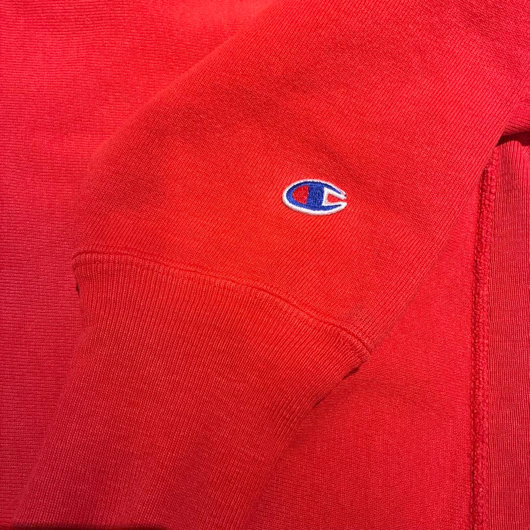 米国製 Champion 90s リバースウィーブ ヴィンテージ 赤 青目