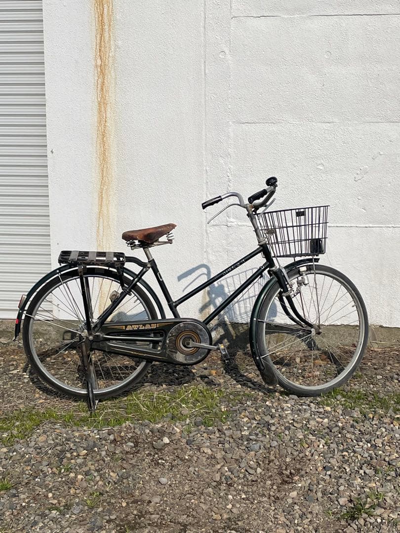 昭和レトロ自転車　丸石　アトラス号