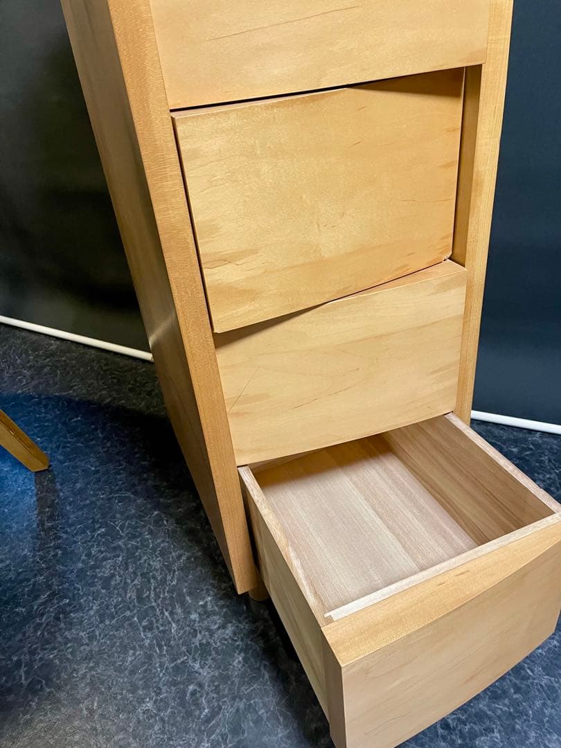 堀住木工所 タンゴ ミラーチェスト ミラー付 5段チェスト デザイナーズ家具