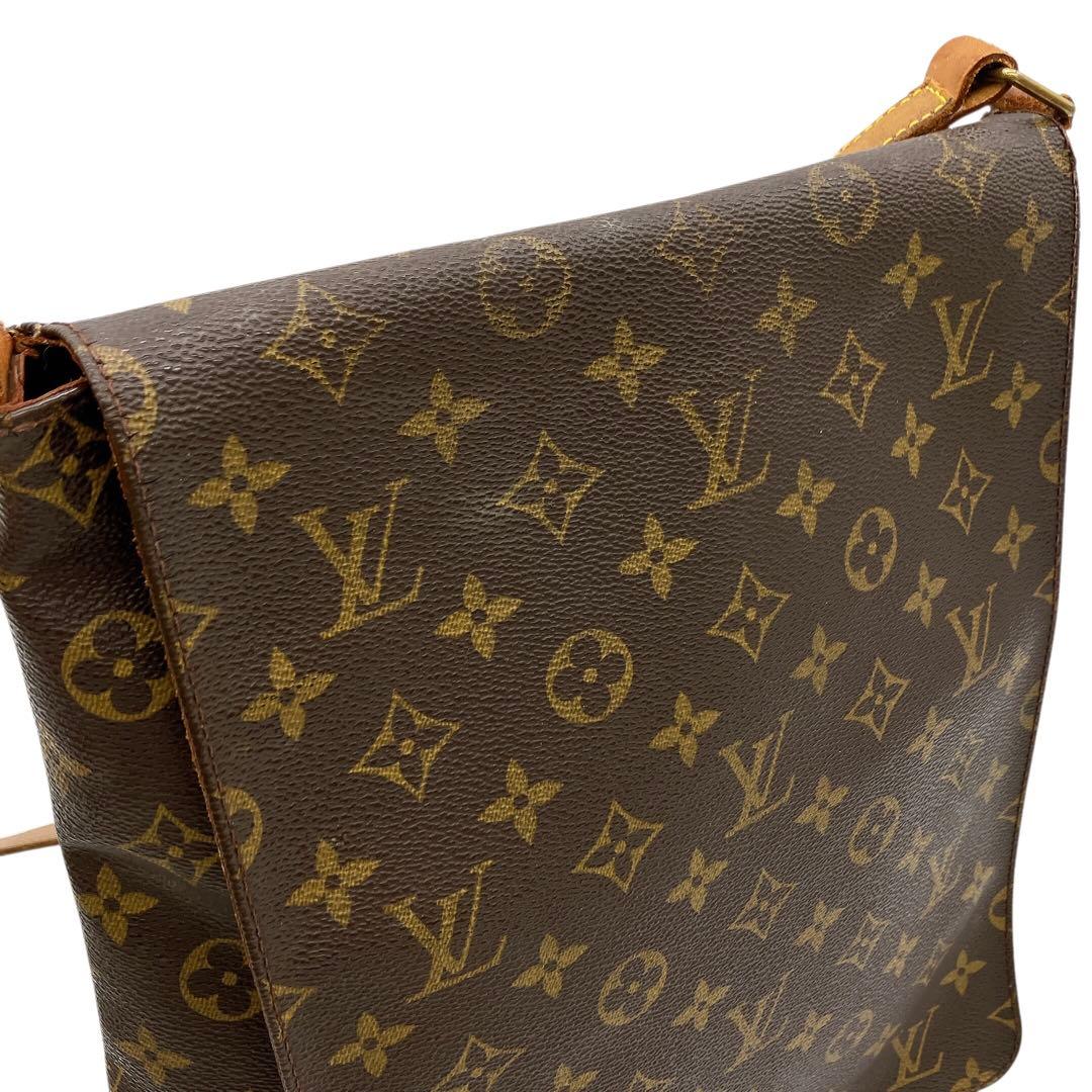 【LOUIS VUITTON】ミュゼット　モノグラム　ショルダーバッグ　A4