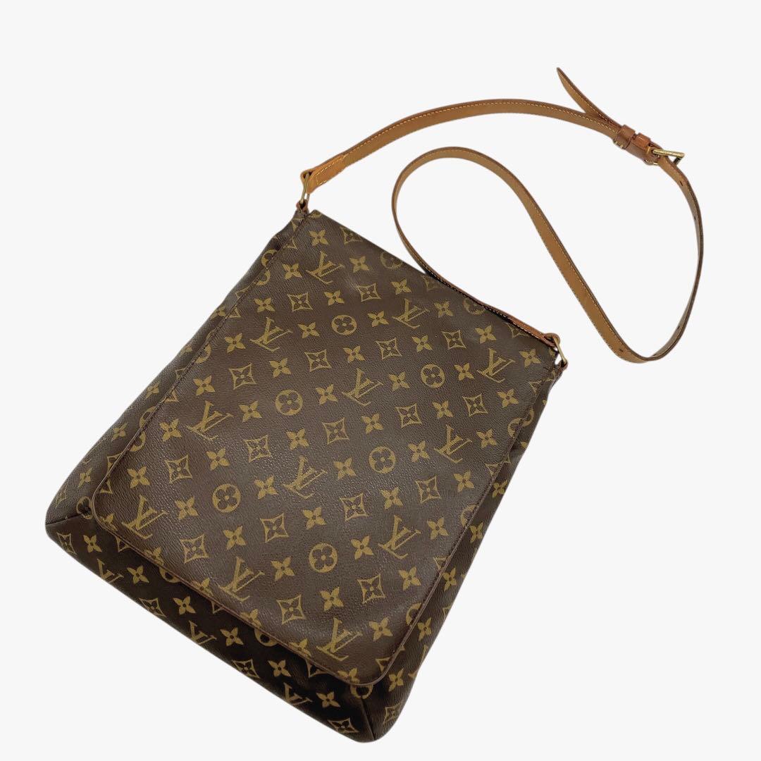 【LOUIS VUITTON】ミュゼット　モノグラム　ショルダーバッグ　A4