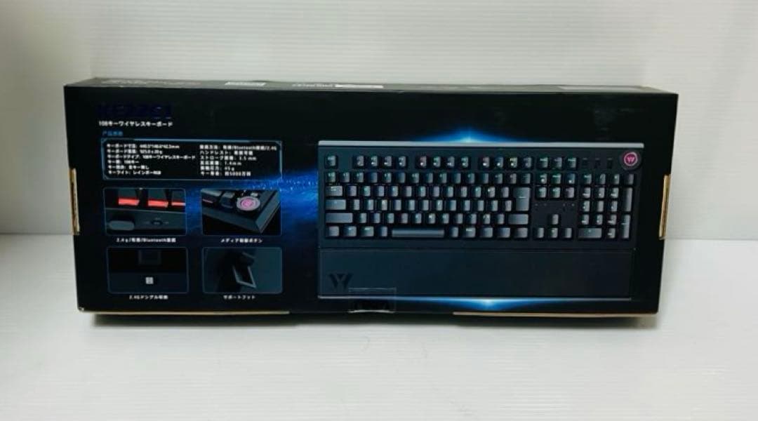 WizarD ワイヤレス メカニカルゲーミングキーボード KE22C1