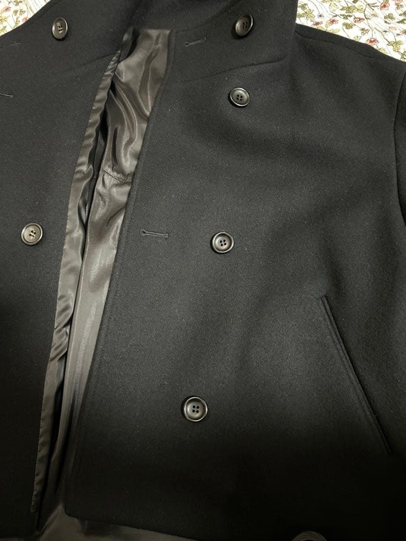 NOBLE メルトンパフスリーブショートコート　38サイズ