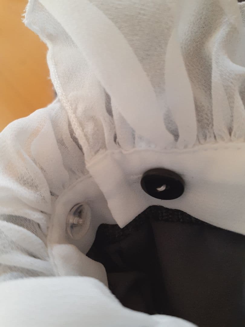 SNIDEL 　ファーライクフリルニットジャケット