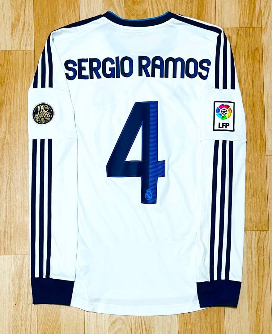 【長袖正規品】レアルマドリード 2012/13 セルヒオラモス ユニフォーム