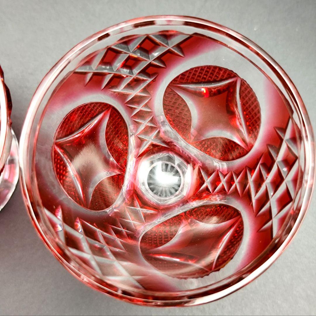 希少品☆薩摩切子 瑞氣 酒器揃（切子、江戸切子、薩摩切子）