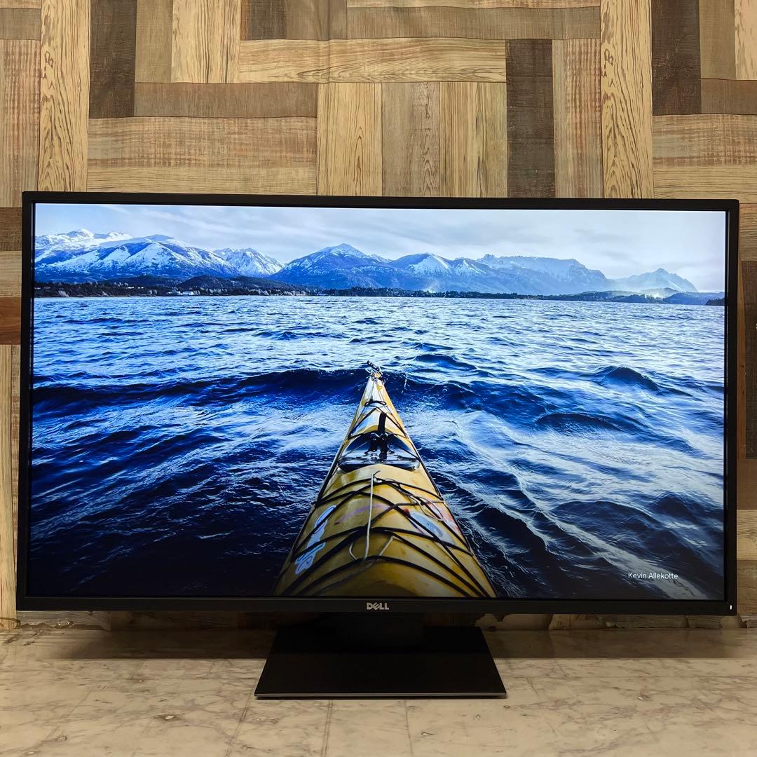 その受渡❣️全国送料込DELL4K43V型4画面同時表示 P4317Qスピーカー