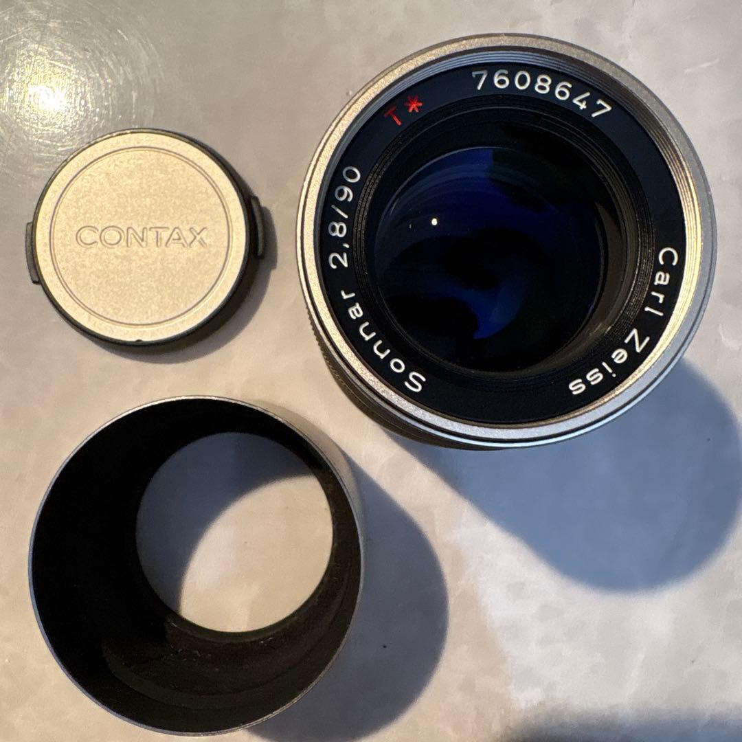 フィルムカメラ CONTAX G1 Planar 45mm F2 Sonnar 90mm