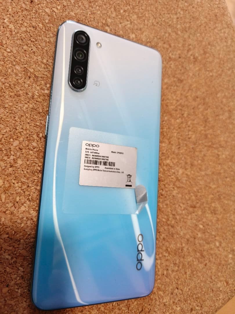 OPPO Reno3 A ホワイト 本体 箱付