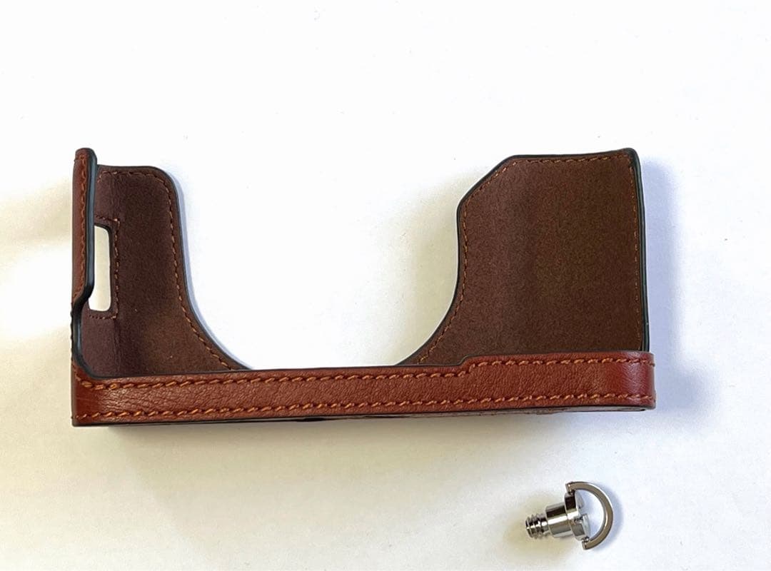 新品 本革カメラケース 富士フイルム FUJIFILM x100v用